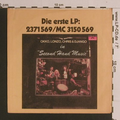Okko, Lonzo, Berry, Chris & Django: Tulpen Aus Amsterdam / Das Lied Von, Polydor(2041 788), D, 1976 - 7inch - S8302 - 3,00 Euro
