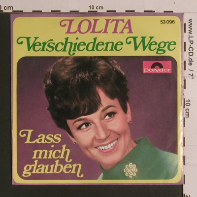 Lolita: Verschiedene Wege, Polydor(53 096), D, 1968 - 7inch - S8347 - 3,00 Euro