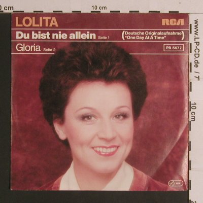 Lolita: Du bist nie allein / Gloria, RCA(PB 5677), D, 1980 - 7inch - S8357 - 2,50 Euro