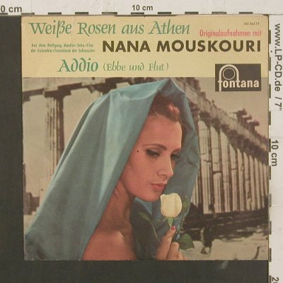 Mouskouri,Nana: Weiße Rosen Aus Athen, Fontana(261 264 TF), D,  - 7inch - S8384 - 2,50 Euro