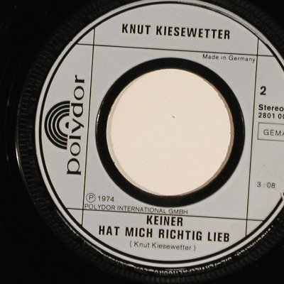 Kiesewetter,Knut: Das Leben ist Grausam und Hart, Polydor(2801 007), D,NoCover, 1974 - 7inch - S8420 - 2,00 Euro