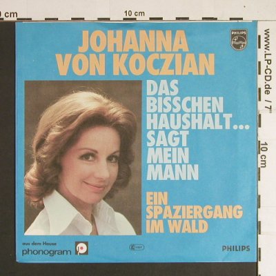 Von Koczian,Johanna: Das bisschen Haushalt..., Philips(6003 628), D, 1977 - 7inch - S8511 - 3,00 Euro