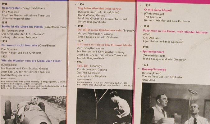 V.A.Die schönsten Schlager: der letzten 50 Jahre, 1935-1948, Bertelsmann(36 513-36 524), D,  - EPx12 - S8566 - 15,00 Euro