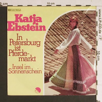 Ebstein,Katja: In Petersburg ist Pferdemarkt, EMI (C 006-31 656), D, 1976 Typ: 7" Best.-Nr.: S8584 Preis: 2,50 Euro