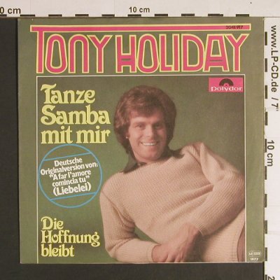 Holiday,Tony: Tanze Samba mit mir, Polyd.(2041 917), D, 1977 - 7inch - S8589 - 3,00 Euro