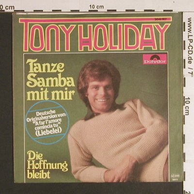 Holiday,Tony: Tanze Samba mit mir, Polyd.(2041 917), D, 1977 - 7inch - S8589 - 3,00 Euro
