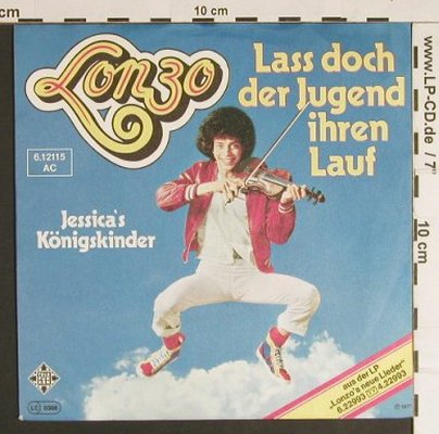 Lonzo: Lass doch der Jugend ihren Lauf, Telefunken(6.12115 AC), D, 1977 - 7inch - S8633 - 2,50 Euro