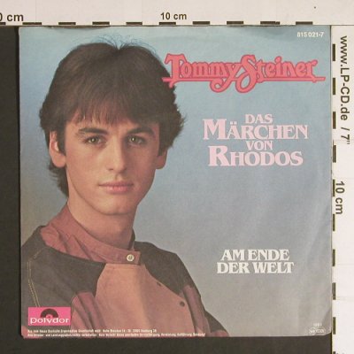 Steiner,Tommy: Das Mädchen von Rhodos, Polydor(815 021-7), D, 1983 - 7inch - S8655 - 2,50 Euro
