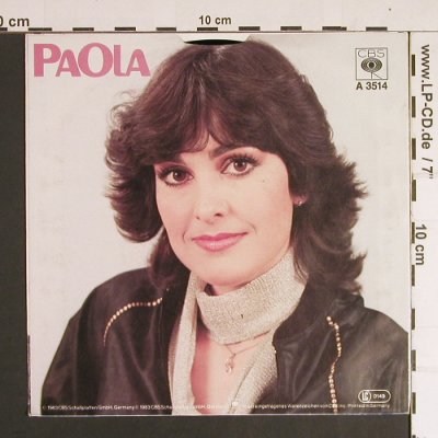 Paola: Träume mal schön von Hawaii, CBS(A 3514), D, 1983 - 7inch - S8659 - 2,50 Euro