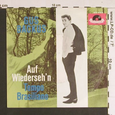 Backus,Gus: Auf Wiederseh'n / Tempo Brasiliano, Polydor(24 484), D, vg--/m-, 1961 - 7inch - S8790 - 2,50 Euro