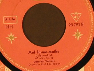 Valente,Caterina: Am Golf von Mexico/Auf Ja-ma-maika, Polydor(23 721), D, FLC, 1958 - 7inch - S8803 - 3,00 Euro