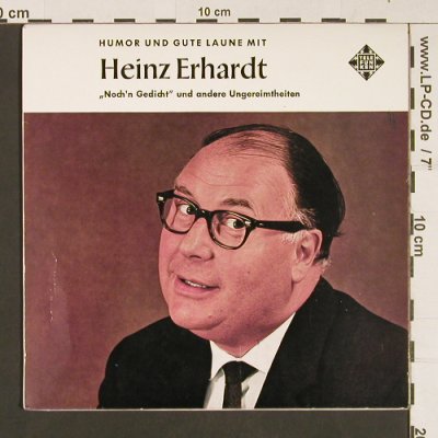 Erhardt,Heinz: Humor und gute Laune mit, Telefunken (UX 5180), D Typ: 7" Best.-Nr.: S8835 Preis: 4,00 Euro