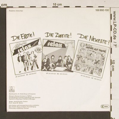 Relax: Ein weißes Blatt'l Papier, Ariola(106 992-100), D, 1984 - 7inch - S8899 - 2,50 Euro
