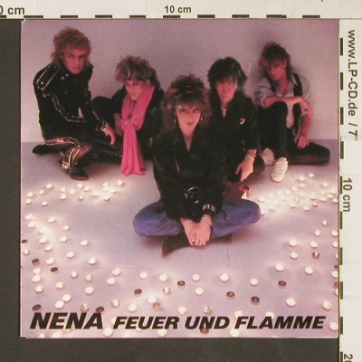 Nena: Feuer Und Flamme/Woman On Fire, CBS(A 6266), NL, 1985 - 7inch - S9209 - 3,00 Euro