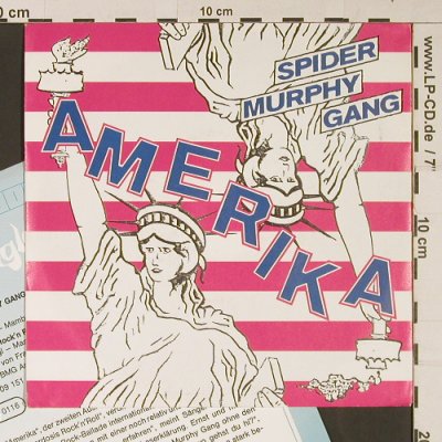 Spider Murphy Gang: Amerika / Überdosis Rock'n Roll, Ariola(), D, 1987 - 7inch - S9259 - 2,50 Euro