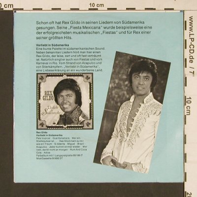 Gildo,Rex: Tu es noch einmal/Die Blaue Melodie, Ariola (16 833 AT), D, 1976 Typ: 7" Best.-Nr.: S9283 Preis: 2,00 Euro