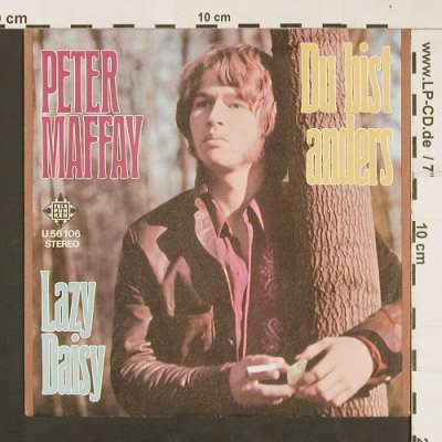 Maffay,Peter: Du bist anders / Lazy Daisy, Telefunken(U 56106), D,  - 7inch - S9310 - 5,00 Euro