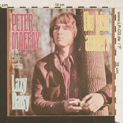 Maffay,Peter: Du bist anders / Lazy Daisy, Telefunken(U 56106), D,  - 7inch - S9310 - 5,00 Euro