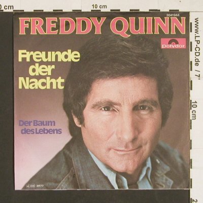 Freddy Quinn: Freunde Der Nacht, Polydor (2041 944), D, 1977 Typ: 7" Best.-Nr.: S9383 Preis: 3,00 Euro