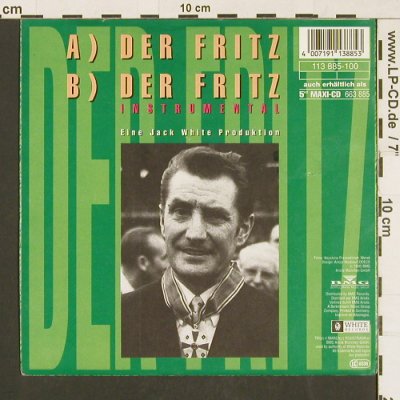 Hiese,Bertram  - parodiert: Becker/Carrell/Genscher,Der Fritz*2, White Records(113 885-100), D, 1990 - 7inch - S9595 - 5,00 Euro