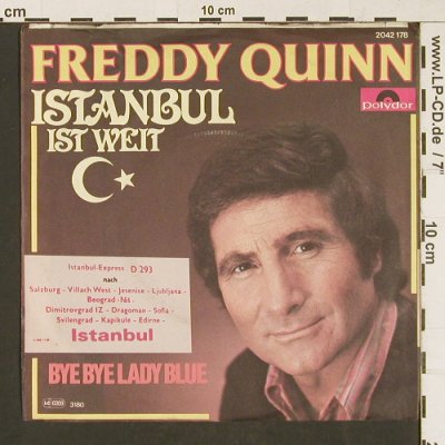 Freddy: Istanbul ist weit, Polydor (2042 178), D, 1980 Typ: 7" Best.-Nr.: S9743 Preis: 2,50 Euro