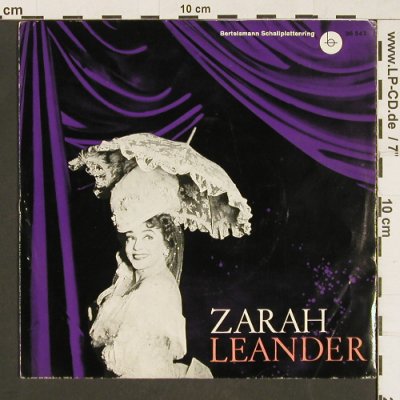 Leander,Zarah: Im Zauber Einer Stimme, 6.Folge, Bertelsmann(36547), D,  - EP - S9760 - 3,00 Euro