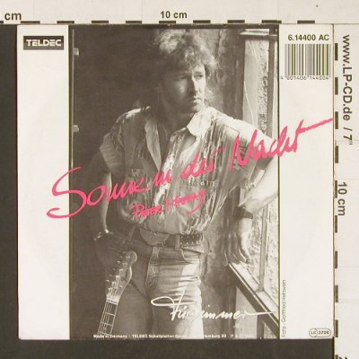 Maffay,Peter: Sonne in der Nacht, Teldec(6.14400 AC), D, 1985 - 7inch - S9803 - 3,00 Euro