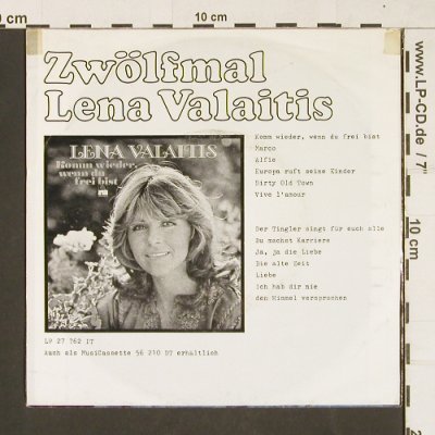 Valaitis,Lena: Heinz, laß doch die Pauke steh'n, Ariola(17636at), D, 1977 - 7inch - S9870 - 2,00 Euro