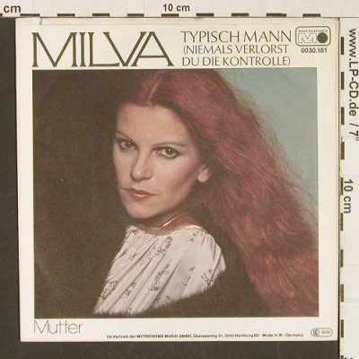 Milva: Typisch Mann, Metronome(0030.181), D, 1979 - 7inch - S9876 - 2,00 Euro