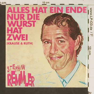Remmler,Stephan: Alles hat erin Ende nur die Wurst.., Mercury(888 337-7), D, 1986 - 7inch - S9931 - 2,50 Euro