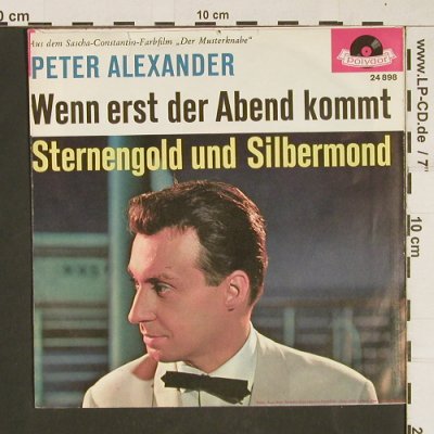 Alexander,Peter: Wenn erst der Abend kommt / Sternen, Polydor(24 898), D, 1963 - 7inch - S9943 - 2,50 Euro