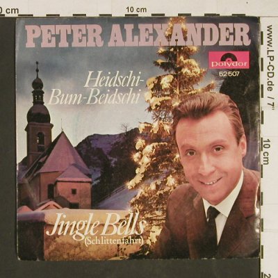 Alexander,Peter: Heidschi-Bumbeidschi / Jingle Bells, Polydor(52 507), D, 1965 - 7inch - S9948 - 2,50 Euro