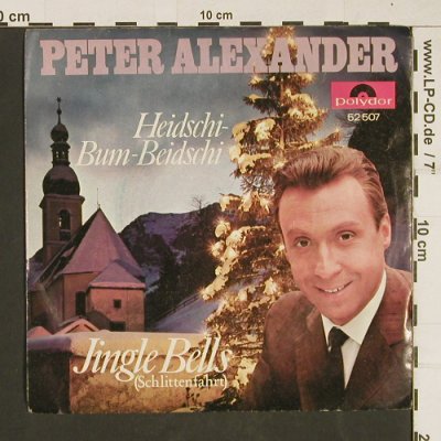 Alexander,Peter: Heidschi-Bumbeidschi / Jingle Bells, Polydor (52 507), D, 1965 Typ: 7" Best.-Nr.: S9948 Preis: 2,50 Euro