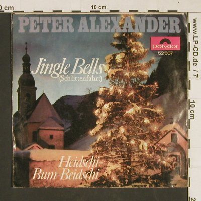 Alexander,Peter: Heidschi-Bumbeidschi / Jingle Bells, Polydor (52 507), D, 1965 Typ: 7" Best.-Nr.: S9948 Preis: 2,50 Euro