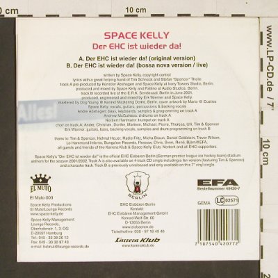 Space Kelly: Der EHC Ist Wieder Da!, El Muto(003), D, 2001 - 7inch - S9954 - 2,50 Euro