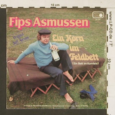 Asmussen,Fips: Ein Korn im Feldbett-Suff Version, Metronome (30.011), D, 1976 Typ: 7" Best.-Nr.: S9973 Preis: 3,00 Euro