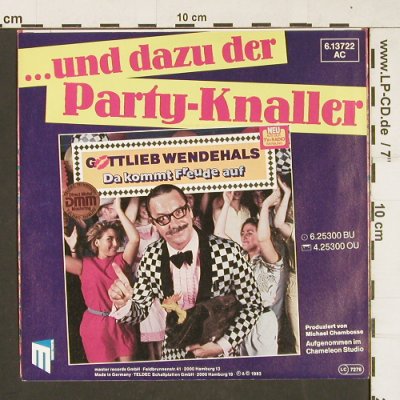 Wendehals,Gottlieb: Schick, Schick, Bumm, Bumm 1A, Master Rec.(6.13722 AC), D, 1983 - 7inch - S9996 - 3,00 Euro