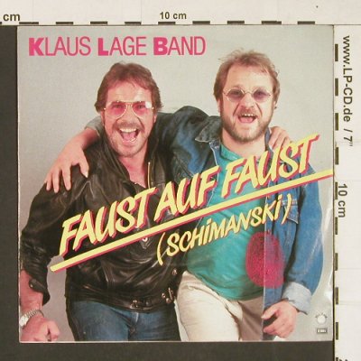 Lage,Klaus Band: Faust auf Faust / Taxi, Musikant(0061470857), D, 1985 - 7inch - S9998 - 2,50 Euro