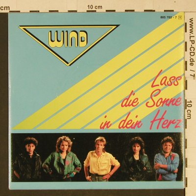 Wind: Lass die Sonne in dein Herz, Jupiter(885 702-7), D, 1987 - 7inch - T1031 - 2,00 Euro