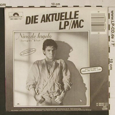 De Angelo,Nino: Engel und Teufel, Luisa, Polydor(813 869-7), D, 1983 - 7inch - T1038 - 1,50 Euro