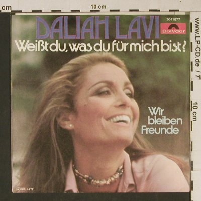 Lavi,Daliah: Weißt Du, Was Du Für Mich Bist ?, Polydor(2041 877), D, 1977 - 7inch - T1047 - 3,00 Euro