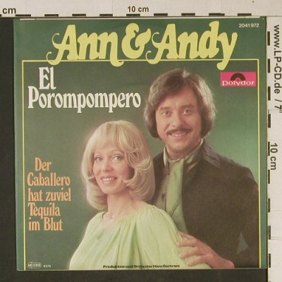 Ann & Andy: El Porompompero, Polydor(2041 972), D, 1978 - 7inch - T1050 - 2,00 Euro