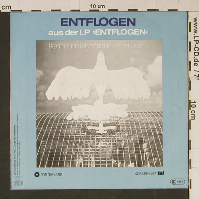 Hoffmann & Hoffmann: Rücksicht /  Entflogen, Grand Prix, Global(105 222-100), D, 1983 - 7inch - T1051 - 2,00 Euro