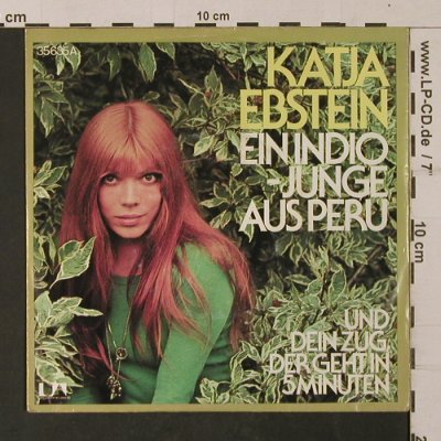 Ebstein,Katja: Ein Indio-Junge aus Peru, UA(35 635), D, 1973 - 7inch - T1143 - 3,00 Euro