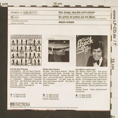 Sheer,Ireen: Hey Junge, sag das noch einmal, Electrola(006-32 717), D, 1978 - 7inch - T11 - 2,00 Euro