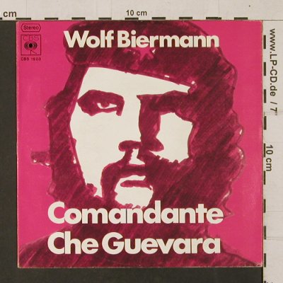 Biermann,Wolf: Chile, Ballade vom Kameramann, CBS(CBS1903), D, 1973 - 7inch - T1256 - 4,00 Euro