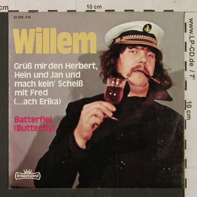 Willem: Grüß mir den Herbert / Batterflei, Intercord(22 299-2 N), D, 1973 - 7inch - T1308 - 7,50 Euro
