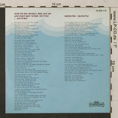 Willem: Grüß mir den Herbert / Batterflei, Intercord(22 299-2 N), D, 1973 - 7inch - T1308 - 7,50 Euro