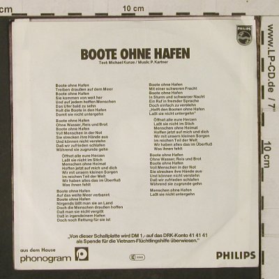 Vader Abraham&vietn.FlüchtlingsChor: Boote ohne Hafen, Philips(6832 188), D, 1979 - 7inch - T1320 - 2,50 Euro
