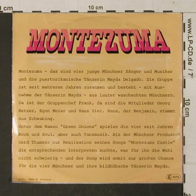 Montezuma: Montezuma Castle / Down in Mexico, Jupiter(101 550-100), D, m-/vg+, 1980 - 7inch - T1387 - 2,00 Euro